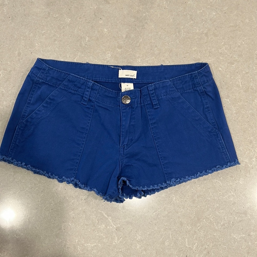 Wet Seal Blue Shorts